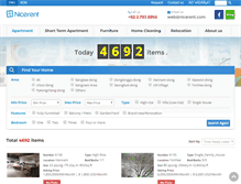 Tablet Screenshot of nicerent.com